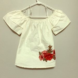 Off the shoulder top